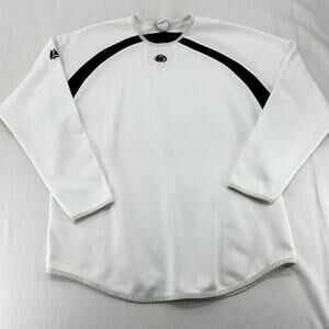 Penn State Nittany Lions Majestic Pullover White & Navy Blue Size Mens Sz Large